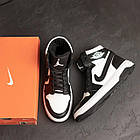 Чоловічі зимові шкіряні кросівки White, фото 10