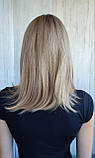 Перука пшенична подовжене каре з чубом середньої довжини русява (LCI6082), фото 6