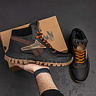 Чоловічі зимові черевики RB Support Black, фото 8