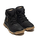 Чоловічі зимові шкіряні черевики Winterized Originals Black, фото 3