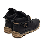 Чоловічі зимові шкіряні черевики Winterized Originals Black, фото 4