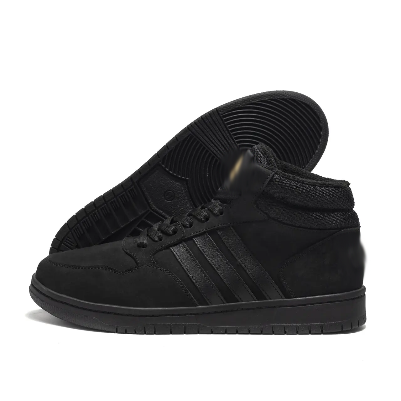 Чоловічі зимові шкіряні черевики AD Znsored High, фото 1