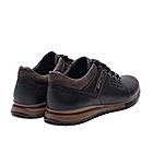 Чоловічі шкіряні кросівки Е-series Brown, фото 4