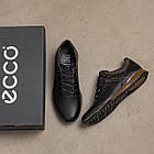 Чоловічі шкіряні кросівки Е-series Brown, фото 6