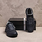 Чоловічі шкіряні кросівки  A - Grey, фото 6