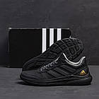 Чоловічі шкіряні кросівки  A - Grey, фото 8