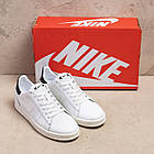 Чоловічі шкіряні кеди White, фото 7