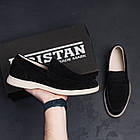 Чоловічі шкіряні лофери Black, фото 8