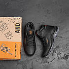 Чоловічі зимові шкіряні черевики Y-707, фото 9