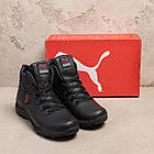 Чоловічі зимові шкіряні черевики Y-707, фото 7