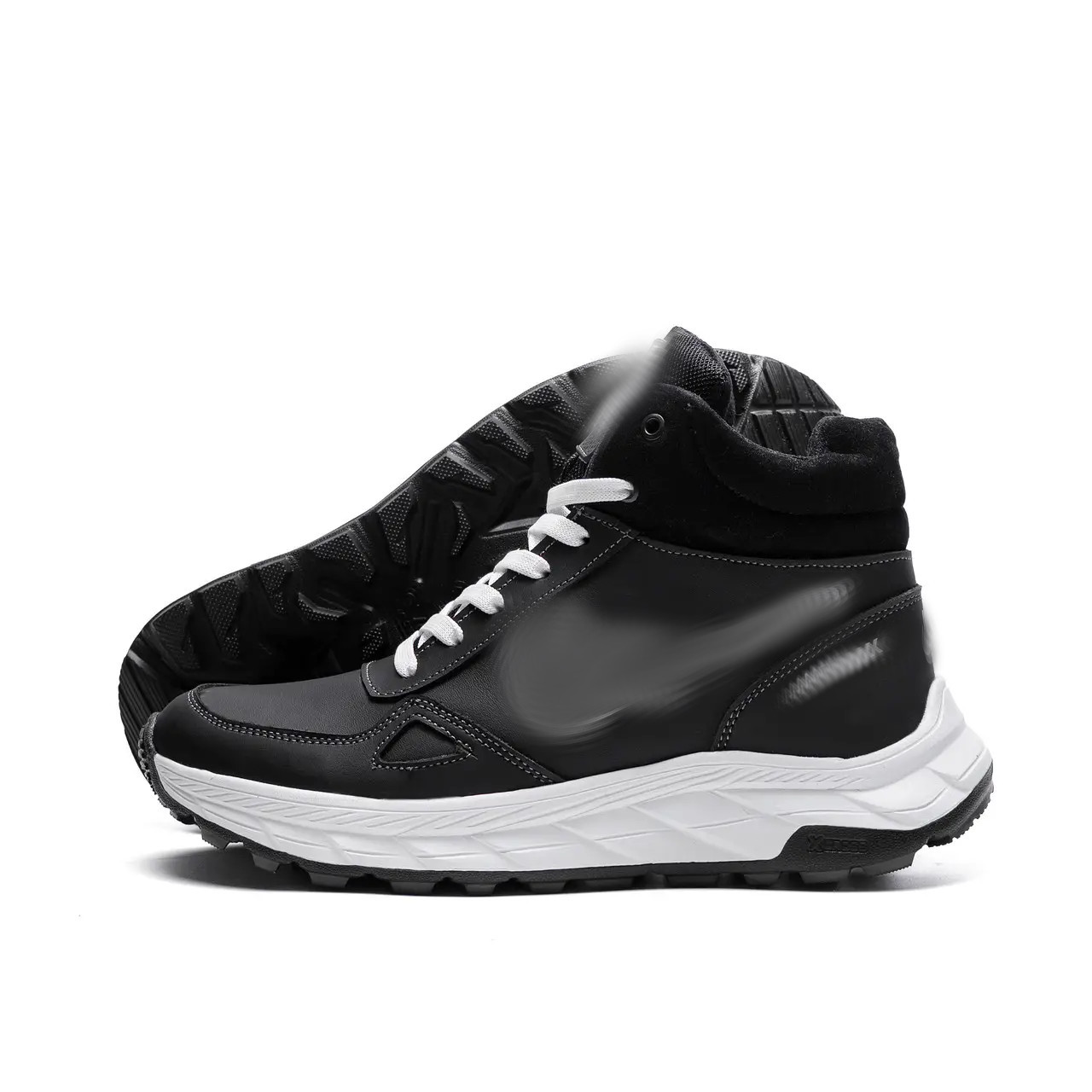 Чоловічі зимові черевики Support Black, фото 1