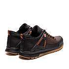 Чоловічі шкіряні кросівки Performance footwear Chocolate, фото 4