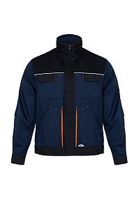 Куртка робоча ПЕРФОРМЕР темно-синя/чорний/помаранчевий