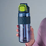 Пляшечка для води Kite, 800 мл, K25-1234-2 синьо-зелена, фото 6