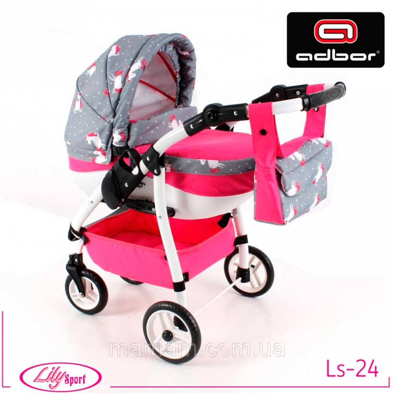 Коляска для ляльок Adbor Lily Sport, фото 1