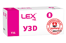 Презервативи латексні для УЗД, нестерильні, LEX, 200 шт/упаковка