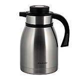 Термос конференція 2000 мл Kamille з нержавіючої сталі металік, фото 3