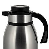 Термос конференція 2000 мл Kamille з нержавіючої сталі металік, фото 4