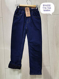 Джинси утеплені для хлопчиків оптом, Grace, 116-146 рр., Арт. B14232
