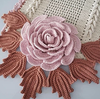 Троянди гачком. Схеми, ідеї, різновиди