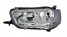 Фара ліва Citroen C-Elysee  13-17 Depo H7/H1/PY21W/W5W, DRL, -лампа