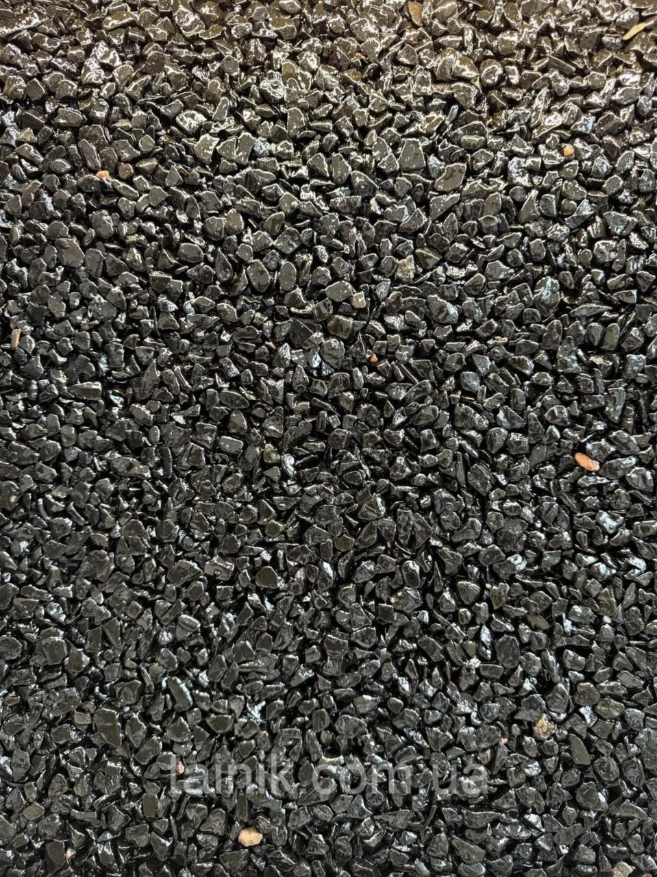 Набір кам'яний килим 22.2кг Creto (каміння + клей) Горизонтальний Black plastall