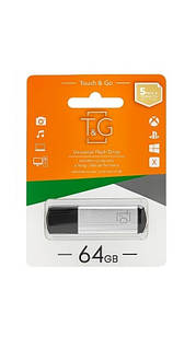 Флешка T&G VEGA series silver 64Гб