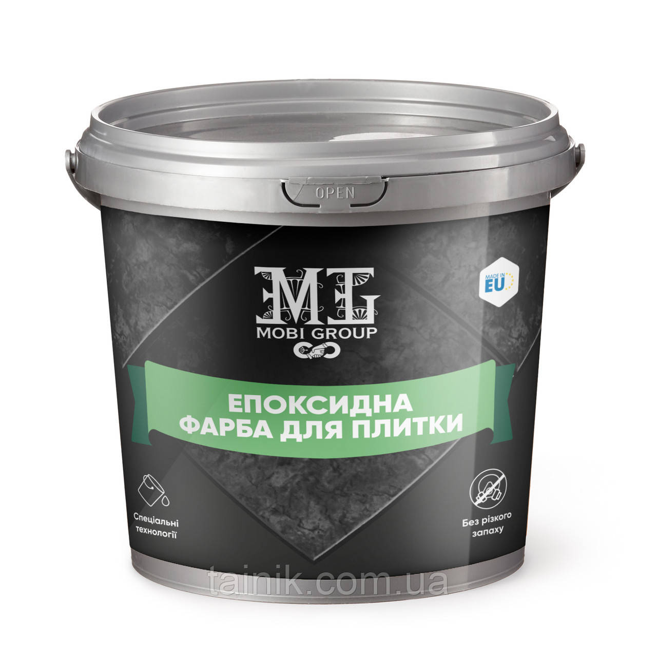 Епоксидна фарба для плитки 1 кг Червона