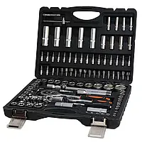 Набір ручного інструменту [1/2", 1/4"] Rebiner. 108 ел.