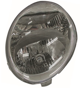 Фара права Daewoo Matiz M150 01-14 Depo H4/W5W, -лампа, кор.