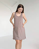 Комплект халат і сорочка у родзал (какао), фото 6