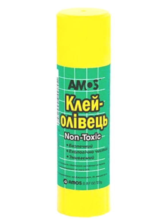 Клей-олівець Amos PVP основа, 15 г Am-3215, фото 1