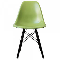 Зелений пластиковий стілець без регулювання Тауер Вуд стільці для дому офісу кафе або салонів