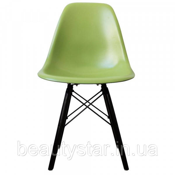 Зелений пластиковий стілець без регулювання Тауер Вуд стільці для дому офісу кафе або салонів, фото 1