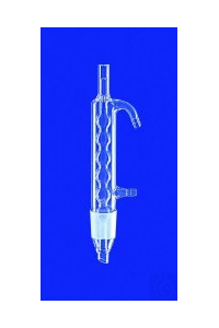 Холодильник Алліха скляний, екстрактор 100-250 мл, довжина сорочки 250 мм, шліф 45/40 NS, фото 1