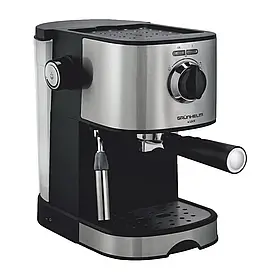 Кавомашина еспресо 850 Вт 15 бар Grunhelm GEC17 електрокавоварка для мелених зерен кавомашинка