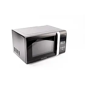 Мікрохвильова піч 800 Вт 23 л Grunhelm 23MX-823-B мікрохвильовка для розігріву мікрохвильовки на електроніці