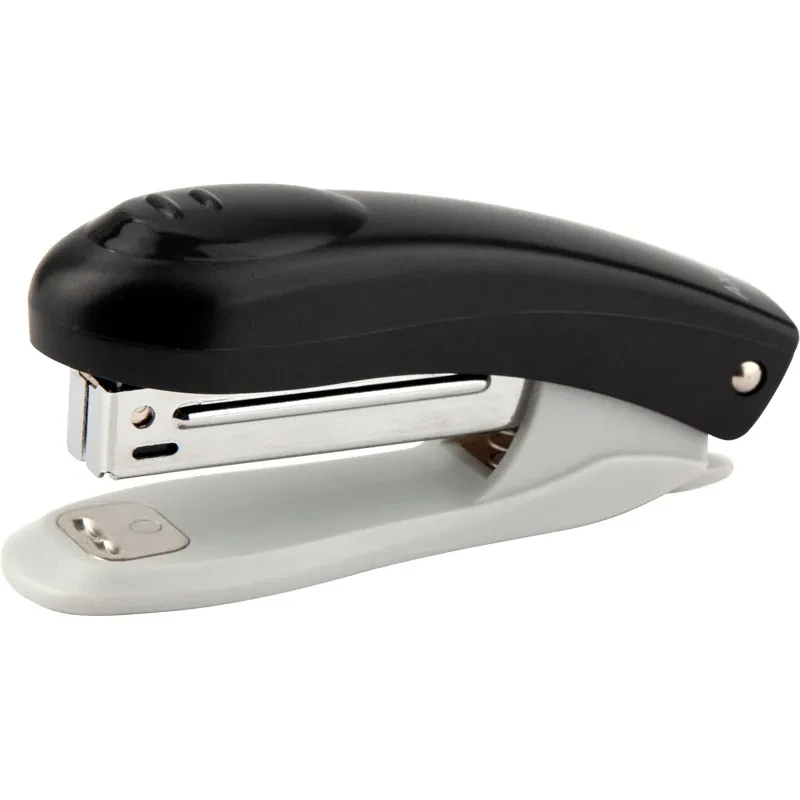 Степлер №10 Axent №4812-01 (пробиває 12листів) з дестеплером чорний, фото 1