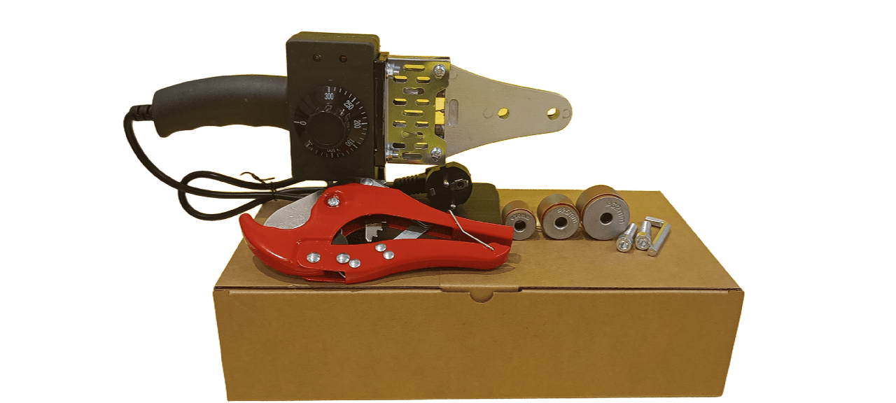 Паяльник SvarecPro з насадками 20-32 Картонний кейс (НОЖИЦІ В ПОДАРУНОК)