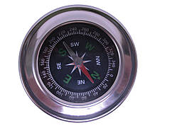 Компас діаметром 75мм алюмінівий №10075 (69027)