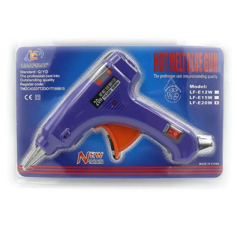 Термопістолет для термоклею d0,7см №DSCN1032 20W, фото 1