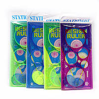 Спірограф JO №1616 пластиковий асорті кольорів