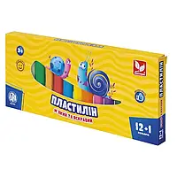 Пластилін Ш. 156гр 13кольорів зі стеками №303115007-UA (1штука - золото)