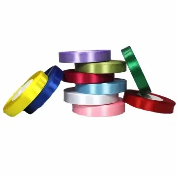 Стрічка атласна 1метр 12мм асорті кольорів, фото 1