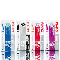 Ручка гелева AH №801 (0,5) синя, чорна, червона, фіолетова