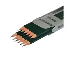 Олівець простий чорнографітний Deli №6842 9B (суперм'який)