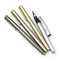 Ручка перова металева Baixin №978 на картриджі