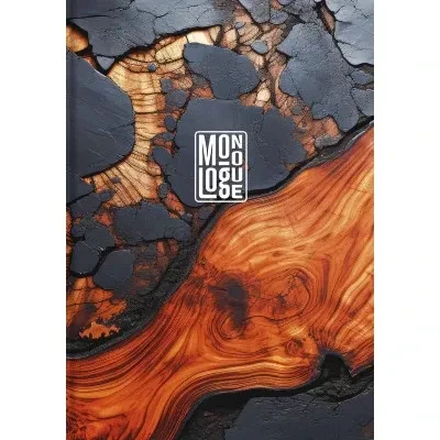 Блокнот А4 Ш. 80кремових листів # №7040 (54121) (інтегральна обкладинка з матовою ламінацією), фото 1