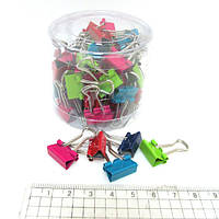 Біндер металевий 15мм JO кольоровий №DSCN5235