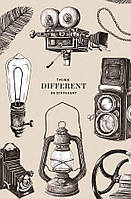 Блокнот В6 Ш. 80 кремових листів без ліній №787 (48501) (інтегральна обкладинка з матовою ламінацією